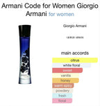 Armani code pour femme
