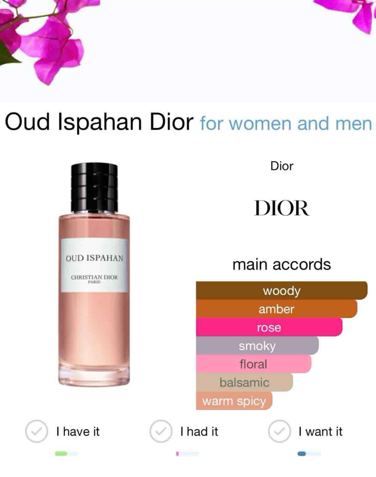 Dior oud ispahan