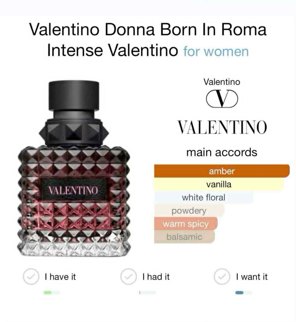 Valentino donna intense