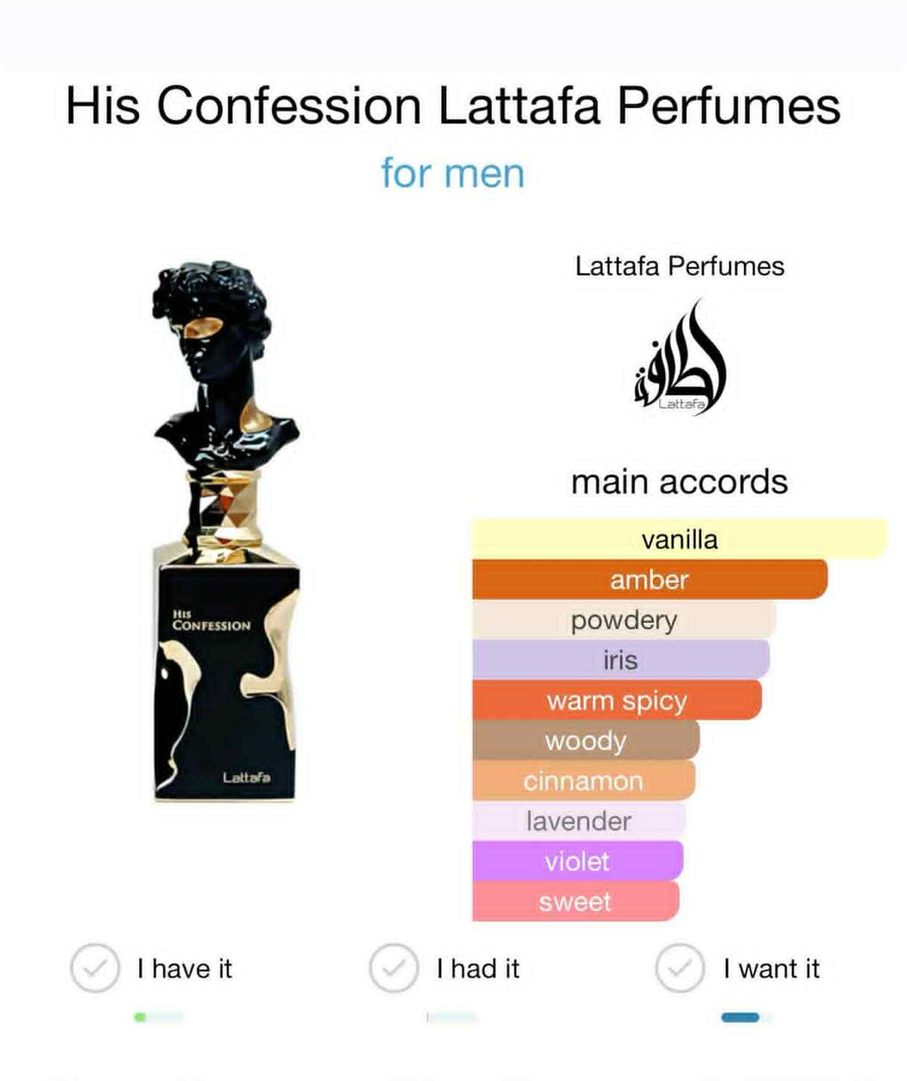 His Confession Lattafa