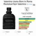 Valentino uomo rockedstud noir