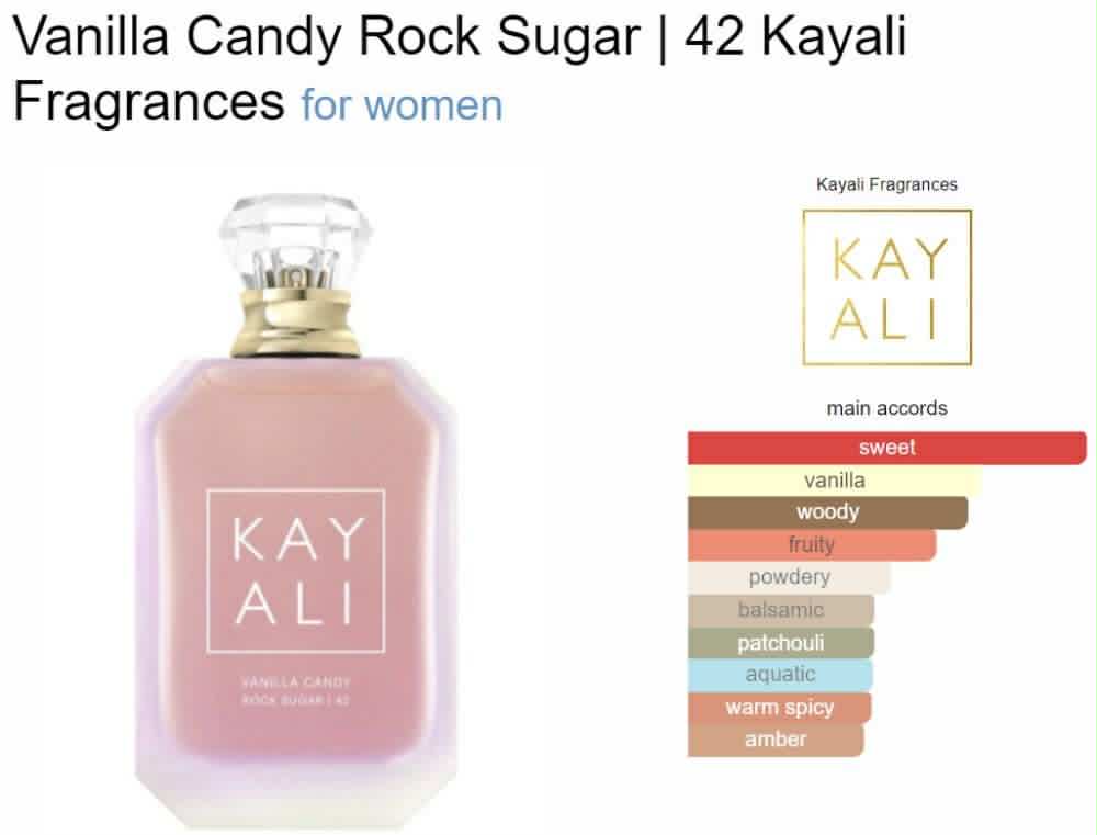 Kayali vanilla candy