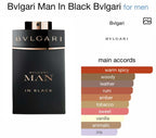 Bvlgari man in black