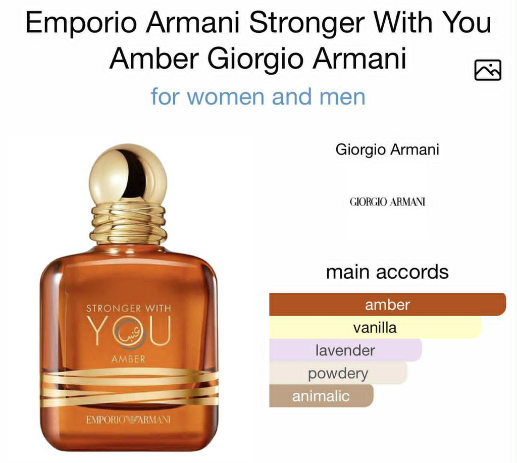 Stronger with You Amber