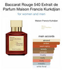 Baccarat rouge 540 extrait