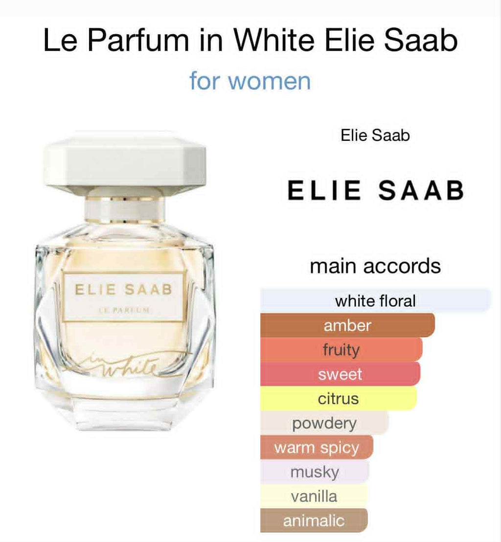 Elie saab le parfum in white
